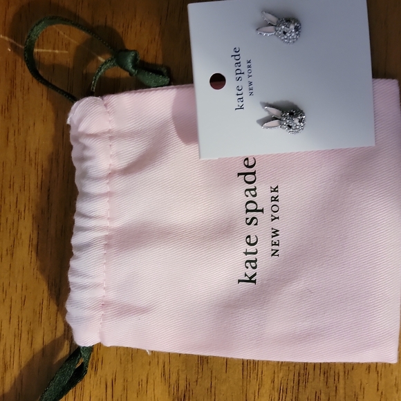 kate spade Jewelry - Bunny earrings 🐰